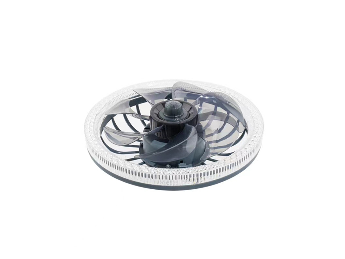 2026 aplicação de Teto com Luz Led E27, Controle Remoto, Velocidade e Brilho Ajustáveis para Quarto e Sala de Estar