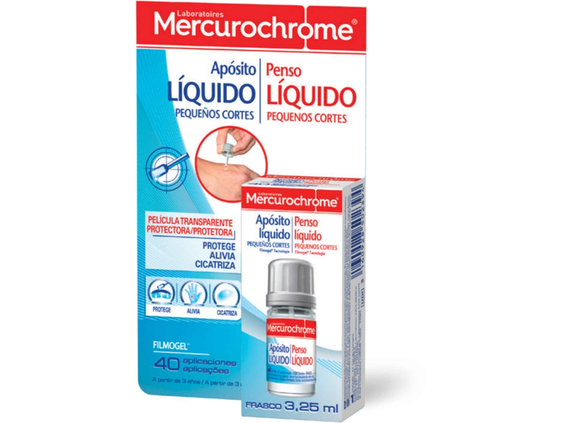 Pensos Líquidos Mercurochrome