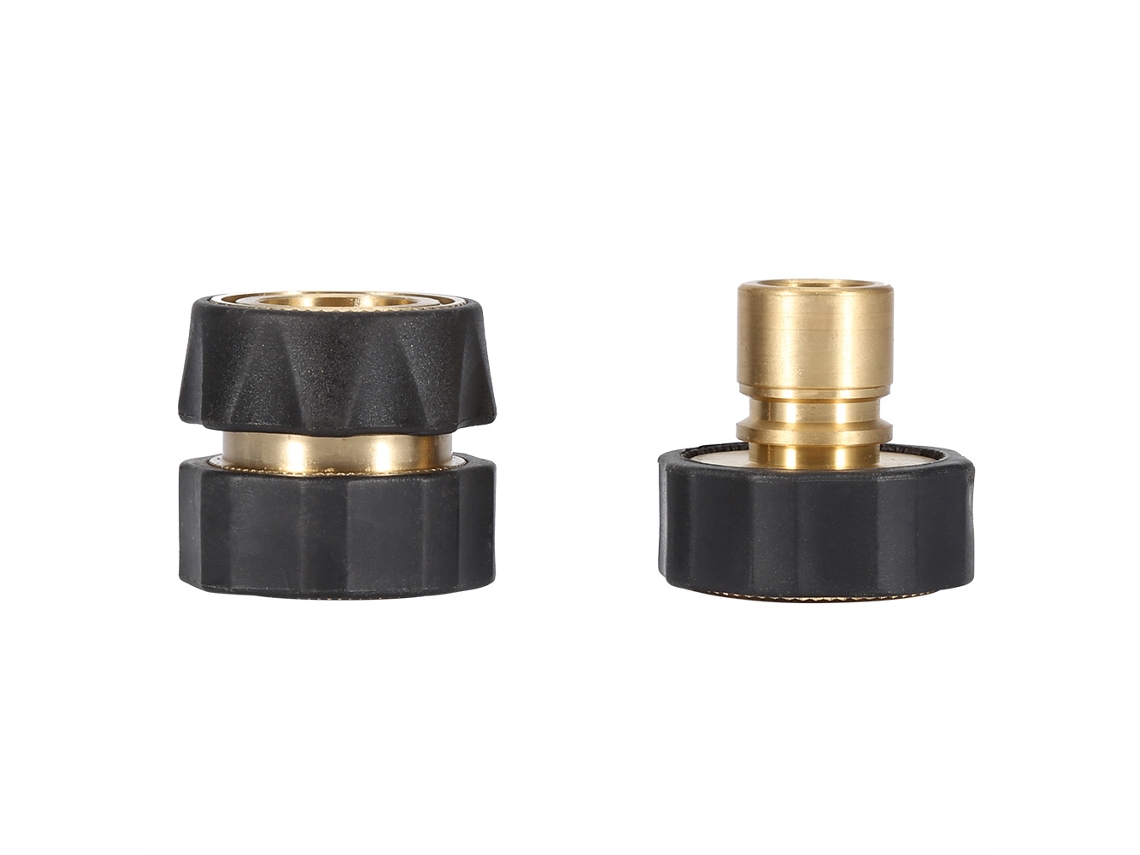 EIOORORRIY Conjunto de conectores rápidos para mangueira de jardim (rosca interna)