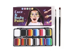 Kit De Pintura Facial Profesional Activado Com Água