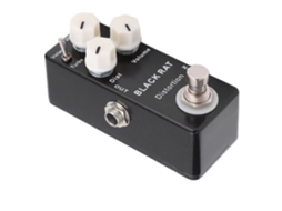 Pedal de Distorção Pedal de Guitarra de Distorção Efetor Elétrico Acessórios de Efeito Único