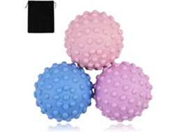 Bola de Massagem Miofascial Lacrosse Yoga Dor Profunda Alívio Pés Costas