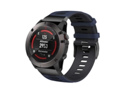 Bracelete Pioneer para Garmin Enduro Azul Escuro e Preto