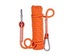 Corda de Escalada Estática 10 Mm para Uso Externo, Fuga, Equipamento em Gelo, Resgate e Segurança Contra Incêndio 20 M AQUAFORGE