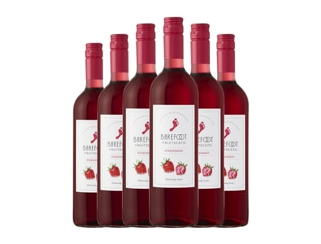 Vinho branco BAREFOOT Fruitscato Strawberry (0.75 L - 6 Unidades)