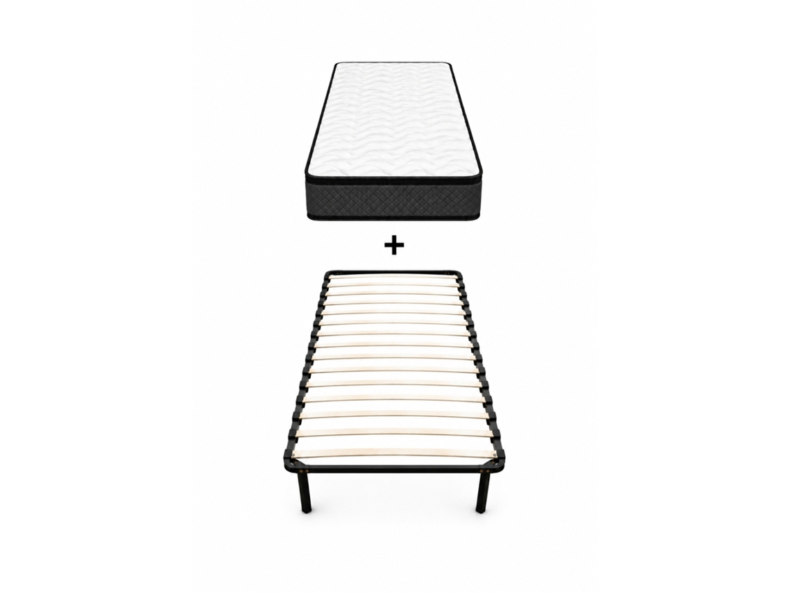 Conjunto De Colchão E Estrado Dagostino Home (espuma - 90 X 190)