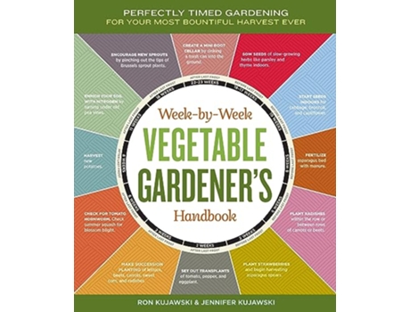 Livro WeekbyWeek Vegetable Gardeners Handbook de Jennifer Kujawski e Ron Kujawski (Inglês)