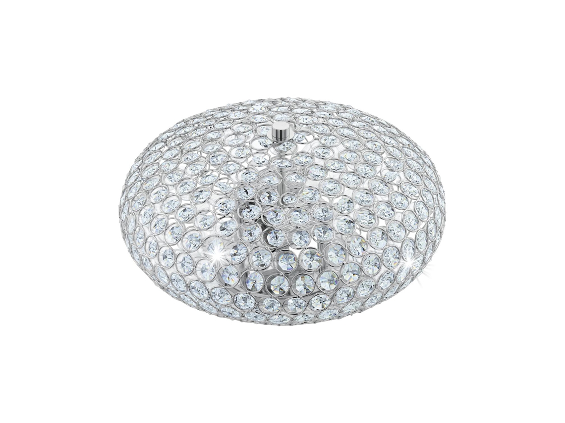 Candeeiro Plafon Cristal Clemente