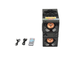 Mini Subwoofer Bluetooth Multifuncional 4 Alto Falantes Magnéticos De Alcance Total Alto Falante Sem Fio Com Yunzii