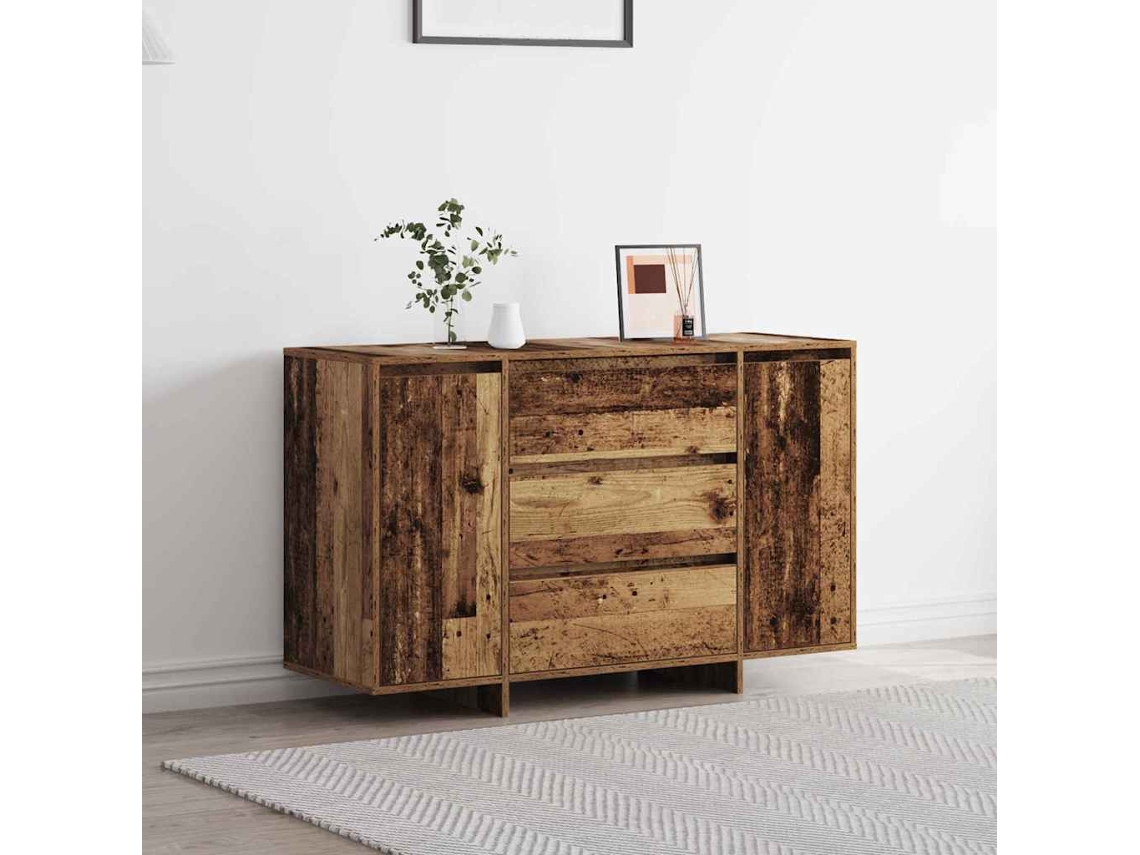 Vidaxl Buffet Madeira Antiga 120 X 41 X 75 Cm Madeira Processada