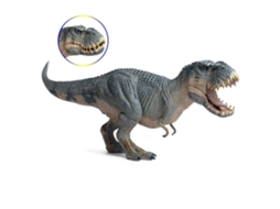 Modelo De Dinossauro Toy Tiranossauro Realista Com Mandíbula Móvel Para Crianças