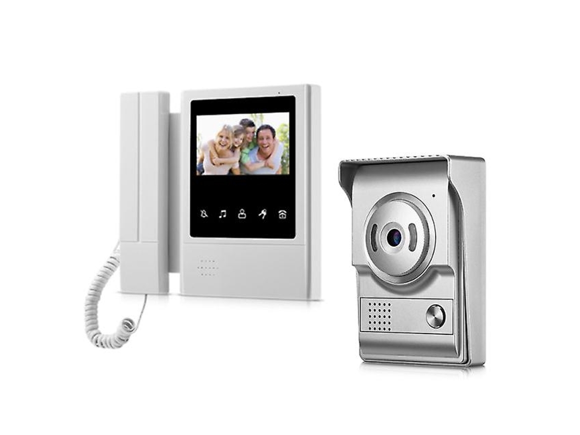 Campainha com Vídeo, Interfone Visual, Visão Noturna, Interfone Bidirecional, Videoporteiro, Chamada de Vídeo Brilvibera wer