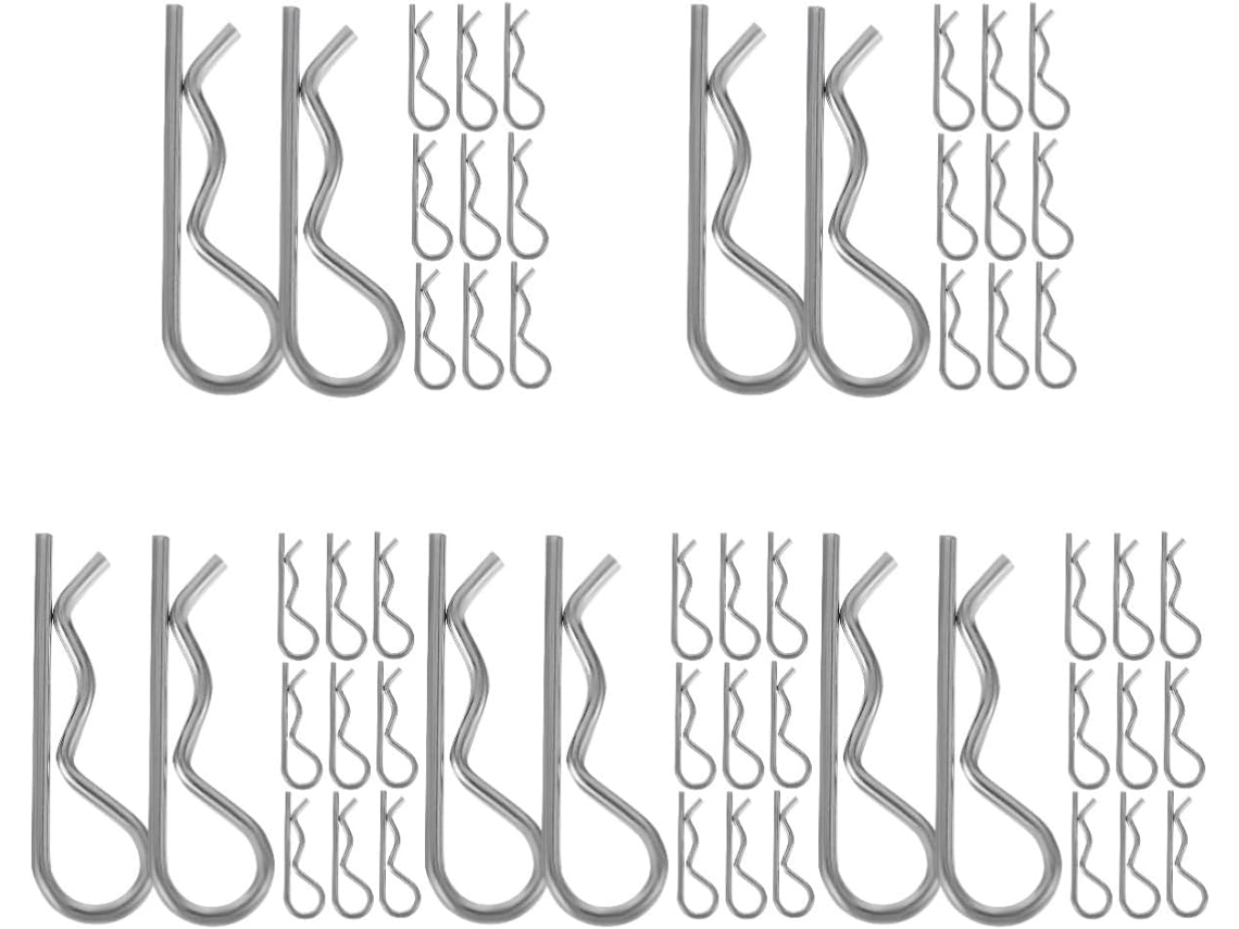 Kit Com 5 Ganchos Para Pendurar Quadros Em Aço Inoxidável 304 (20 Unidades)