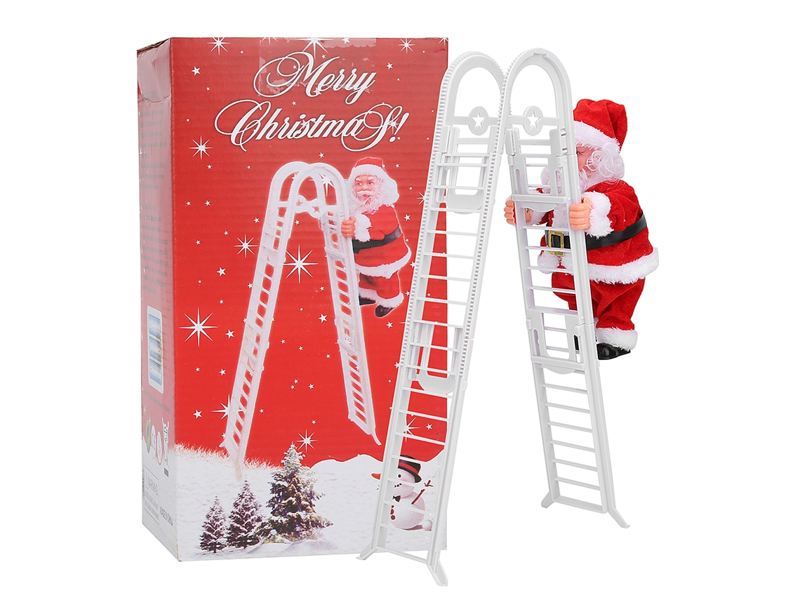 Laxiscreed Escada Elétrica Para Decorações De Natal E Árvores Festivas, Fácil De Usar E Segura