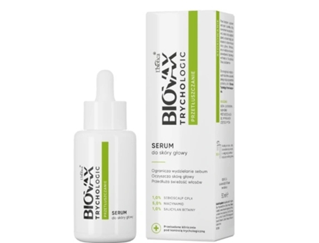 Soro Para Couro Cabeludo Biovax Trychologic Anti Oleosidade, 50 Ml De Lbiotica