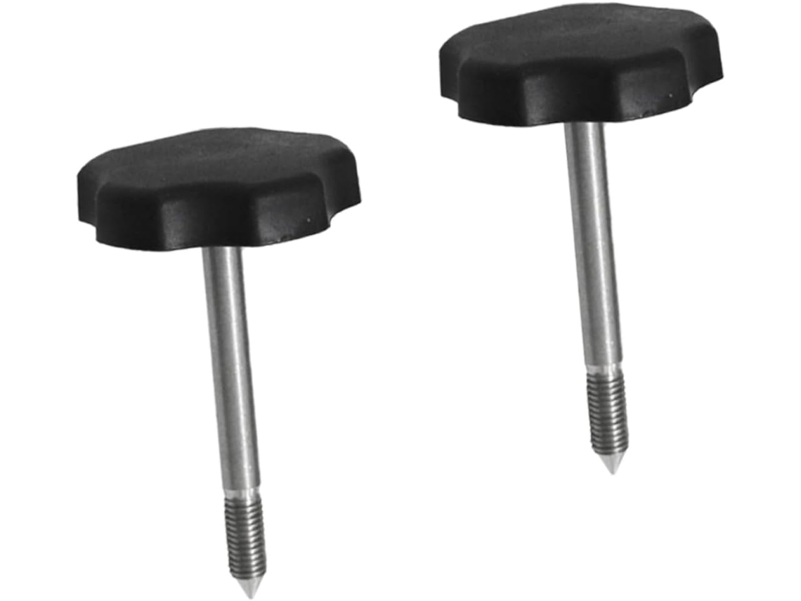Gatuida 2 Peças De Puxadores Para Moldura Janela Capota Flexível, Pinos De Montagem Em Nylon Aço Inoxidável, Pretos