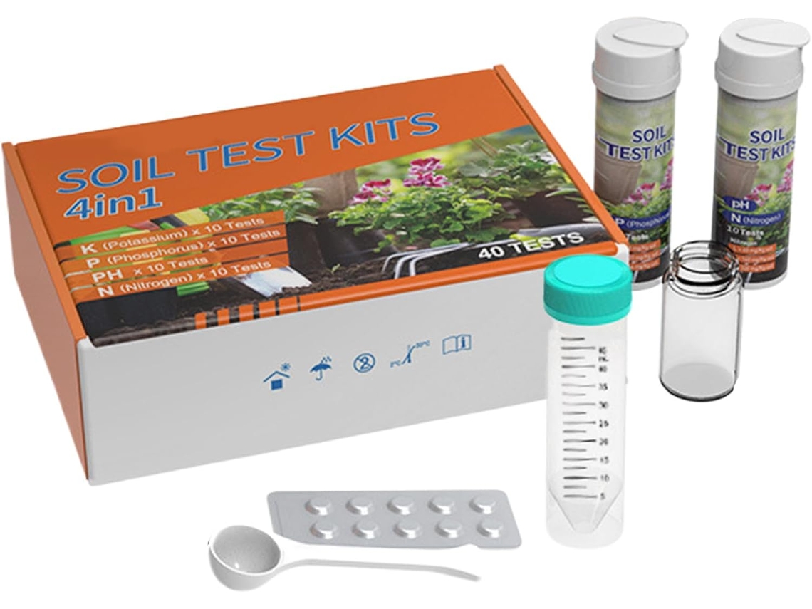 Kit De Teste Ph Do Solo Para Jardinagem, Gramados, Quintais, Fazendas, Plantas Em Vasos, Trepadeiras