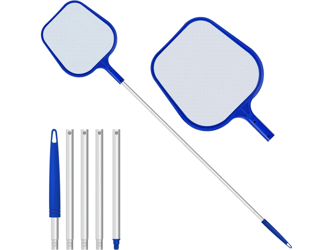 Rede Coletora AQUAFORGE 122 Cm 48 polegadas alumínio para folhas insetos e detritos