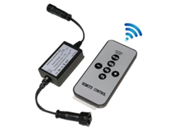 Controle Remoto Rf Semi Fio Dc5-24v 15w Com Dimmer Monocromático Para Luminária Led À Prova D'água Degrau Subterrânea.
