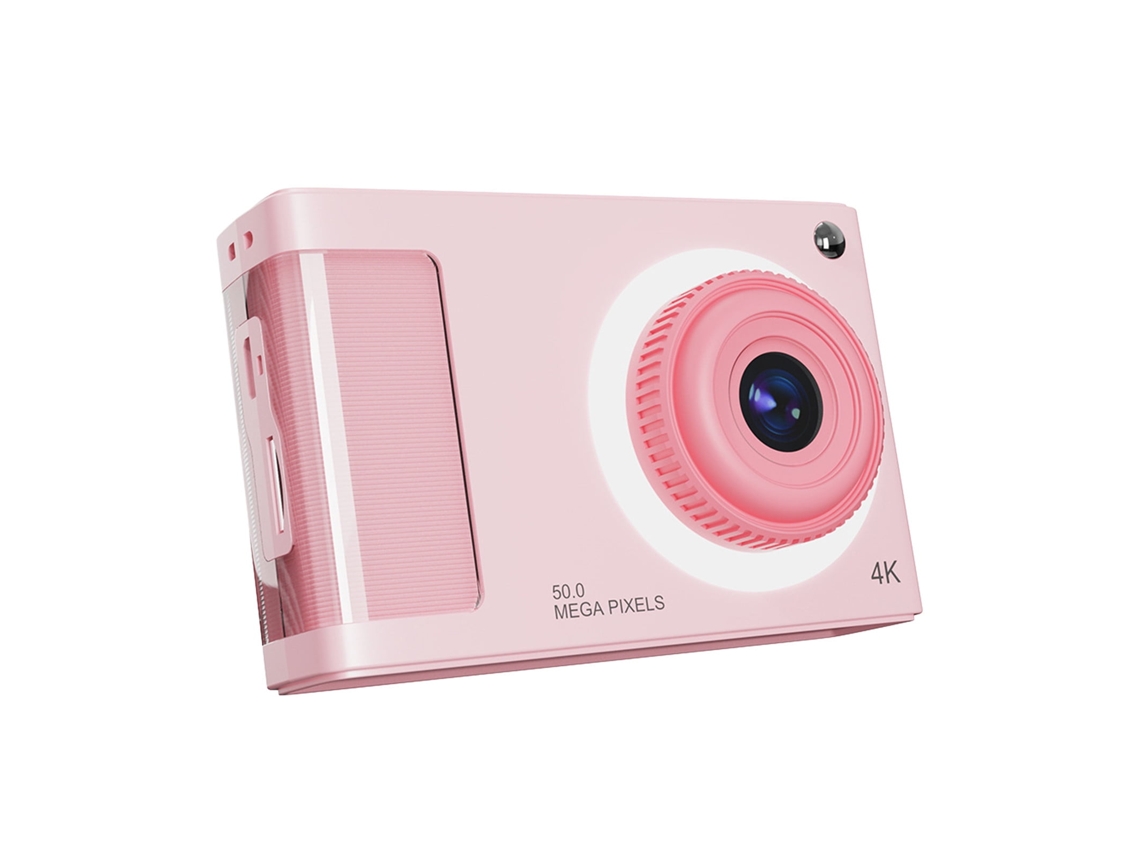 Câmara Digital Câmeras Duplas De Alta Definição 4k, Tela De 2,4 Polegadas (rosa) Cuich