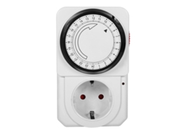Temporizador mecânico (temporizador de 24 horas, economizador de energia)