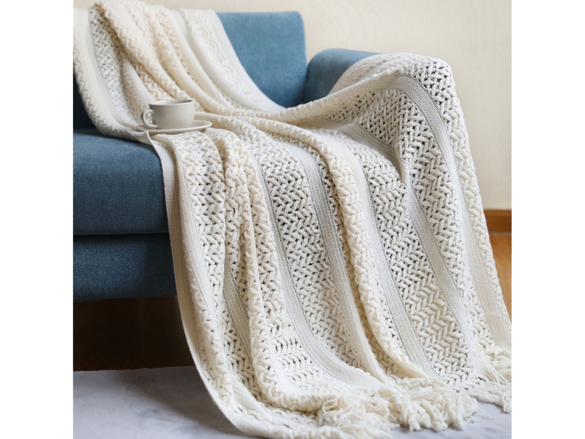 Cobertor De Malha Rústica Para Sofá, Cadeira, Cama, Decoração De Casa, Macio, Quente E Aconchegante, Leve, 127180 Cm/130230 Cm-aquaforge