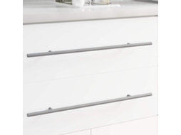 Vidaxl Cabo 12 Pcs Prateado 500 Mm Aço