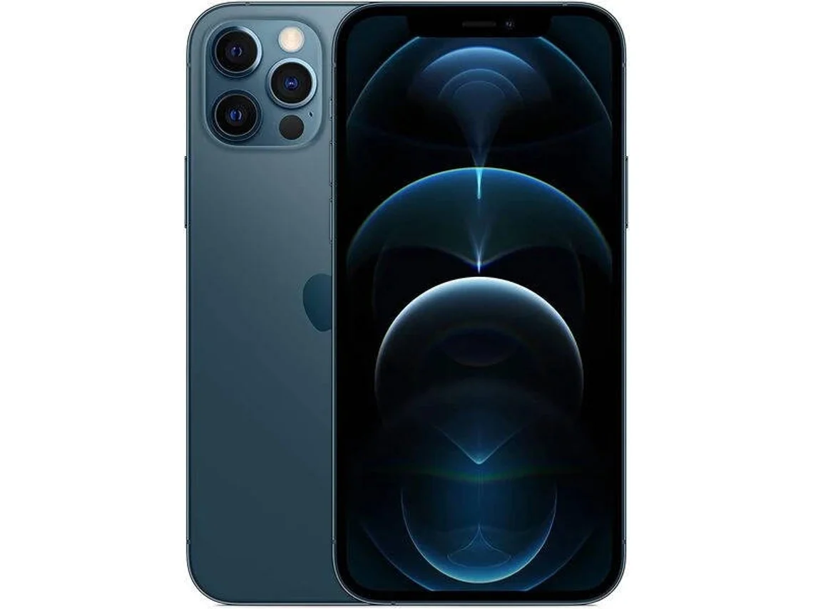 iPhone 12 Pro APPLE (Recondicionado Flippers Marcas Mínimas - 6.1'' - 128 GB - Azul)