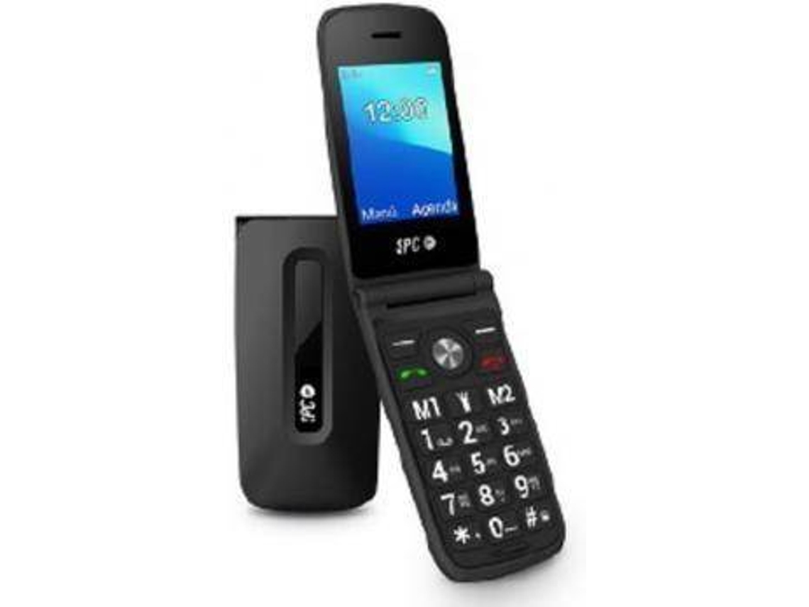 Telemóvel Sénior SPC Titan (Outlet Grade A -2.4'' - Preto)