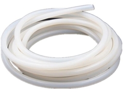 Tubo De Silicone 9mm Id - 12mm Od - 50ft - Grau-comestível - Tubo De Ar - Alta Resistência À Temperatura - Flexível E Não-toxíco - Tubo