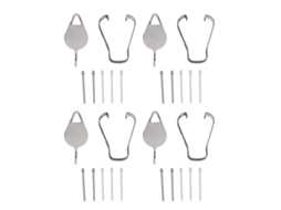 20 Conselhos para Samsung Galaxy Tab S6 Lite Sm P610 Sm P615 com Clips e Pasadores de Expulsão | S/MARCA