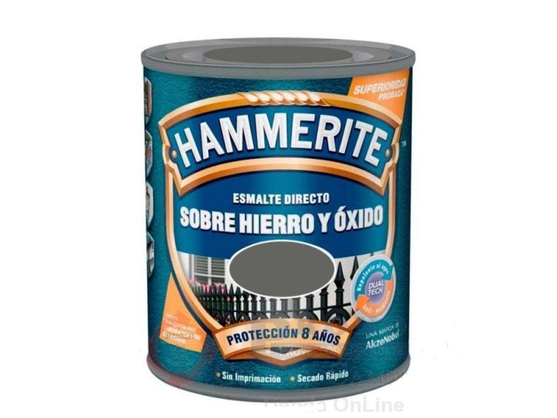 Hammerite 5 Lts Gris Forja 5093225 Bruguer Bruguer Pinturas Akzo