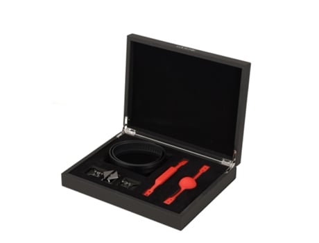 Lockink - Ball-gag Gag-bite Set - Negro