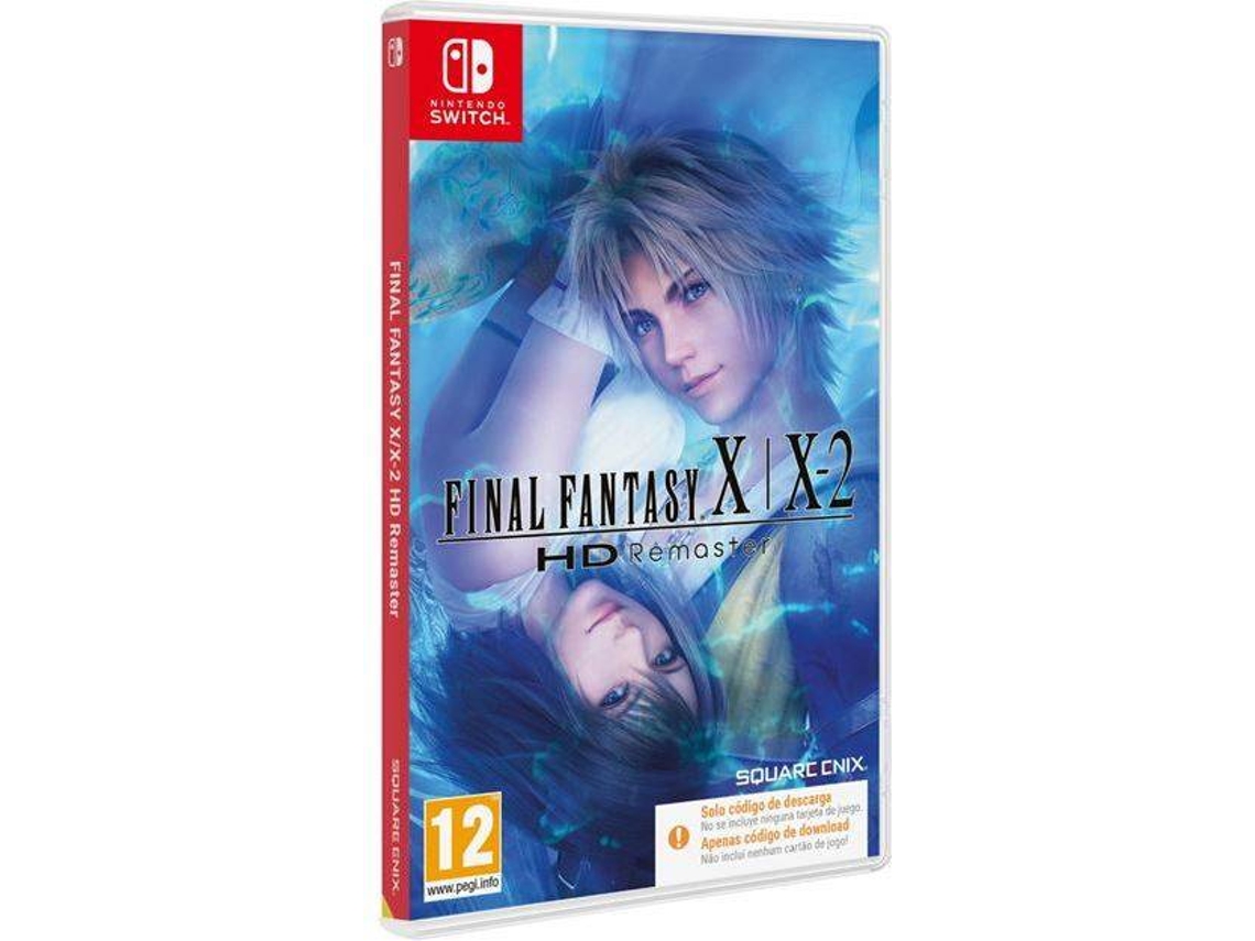 Jogo Nintendo Switch Final Fantasy X/X2 - (Código de Descarga na Caixa)