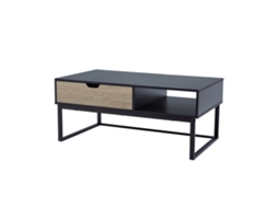 Móveis de TV TEAMSON HOME (Madeira - Preto - 45,1 cm)