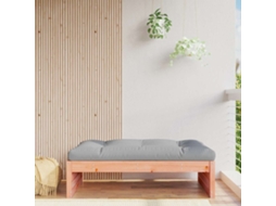 Vidaxl Apoio De Pés Para Jardim 120x80 Cm Madeira De Douglas Maciça