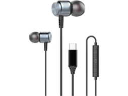 Fones De Ouvido Minhe Usb C Com Microfone, Áudio De Alta Resolução, Fones De Ouvido Com Fio Para Smartphone, Chamadas