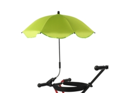 Guarda chuva Portátil com Prendedor Ajustável 360° UPF 50+ para Cadeiras Praia Verde 66cm
