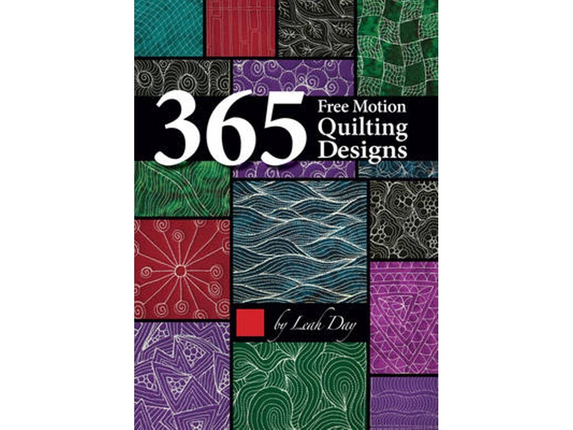 Livro 365 free motion quilting designs de leah day (inglês)