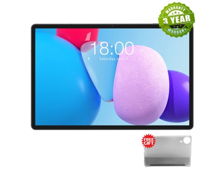 Tablet Android Teclast T50 Plus - Tela IPS de 11,6' 1920x1200 90Hz Unisoc T620 8 Core 6GB/10GB RAM 256GB 2.4/5GHz Wi-Fi 8000mAh Câmera 13MP/8MP GPS