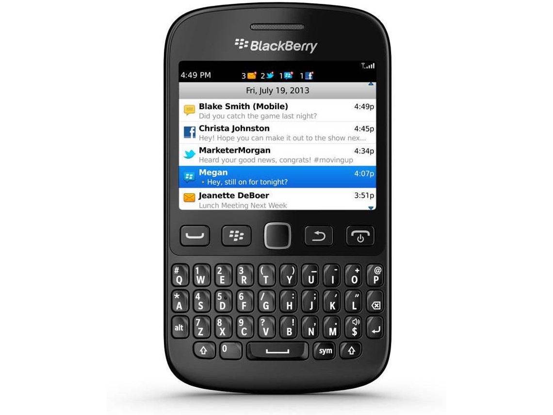 Telemóvel BLACKBERRY 9720 (Preto)