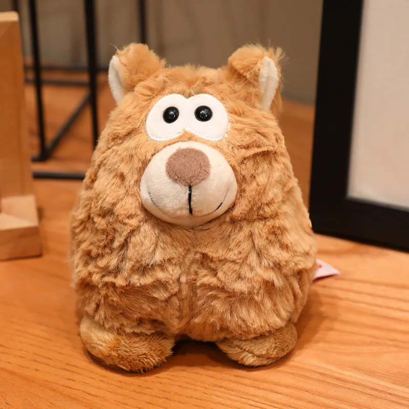 Brinquedo de Pelúcia Fofo de Animal da Floresta em Desenho Animado MDUG (urso 13cm)