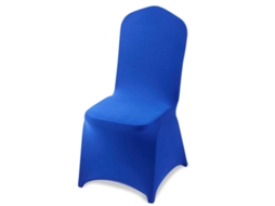 Vevor Capa Elástica Para Cadeiras, 50 Peças, Para Casamentos, Festas, Banquetes, Azul