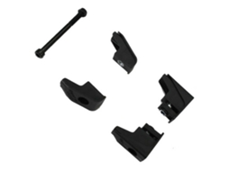 Terminais de Nylon para Parque Ou Rua e Eixo para Pranchas Spark R12/K8 Pretobestial Wolf