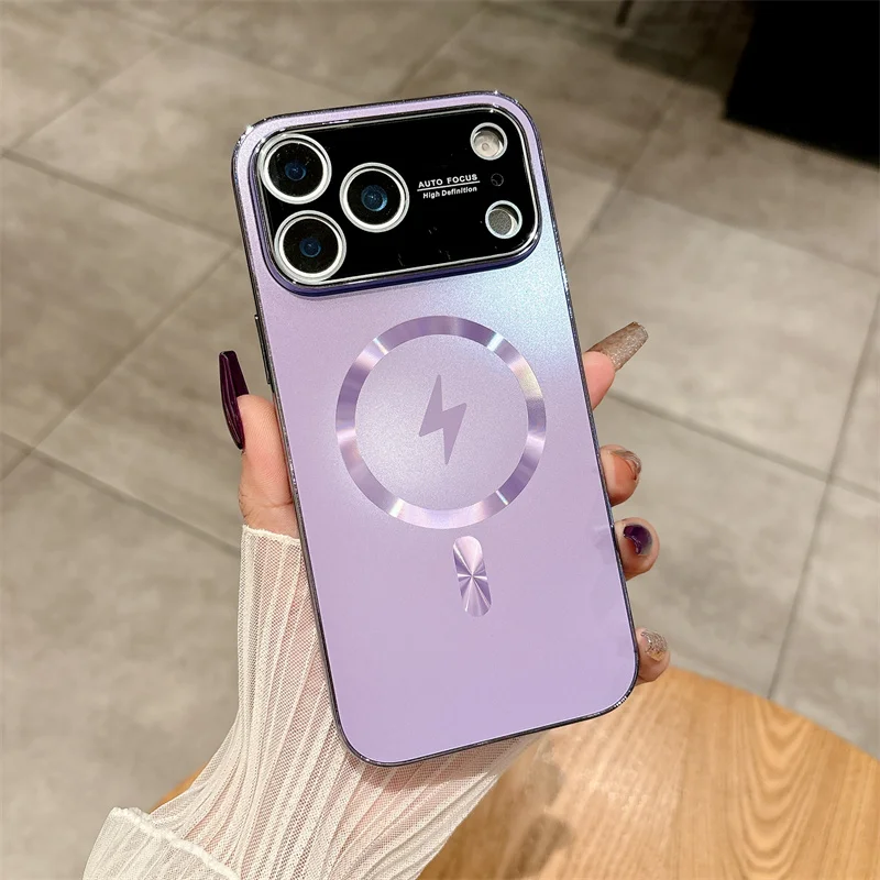 (roxo Claro, Iphone 16 Pro) Capa Para Celular À Prova De Choque Com Protetor De Lente, Resistente A Arranhões E Com Proteção Adicional.
