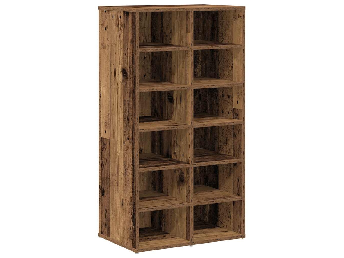 Sapateira Derivados de Madeira Madeira Velha MAISON EXCLUSIVE (54x34x100,5 cm)