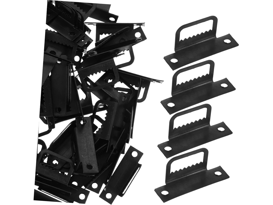 Conjunto De 100 Ganchos Metal Resistentes Para Pendurar Quadros E Outr