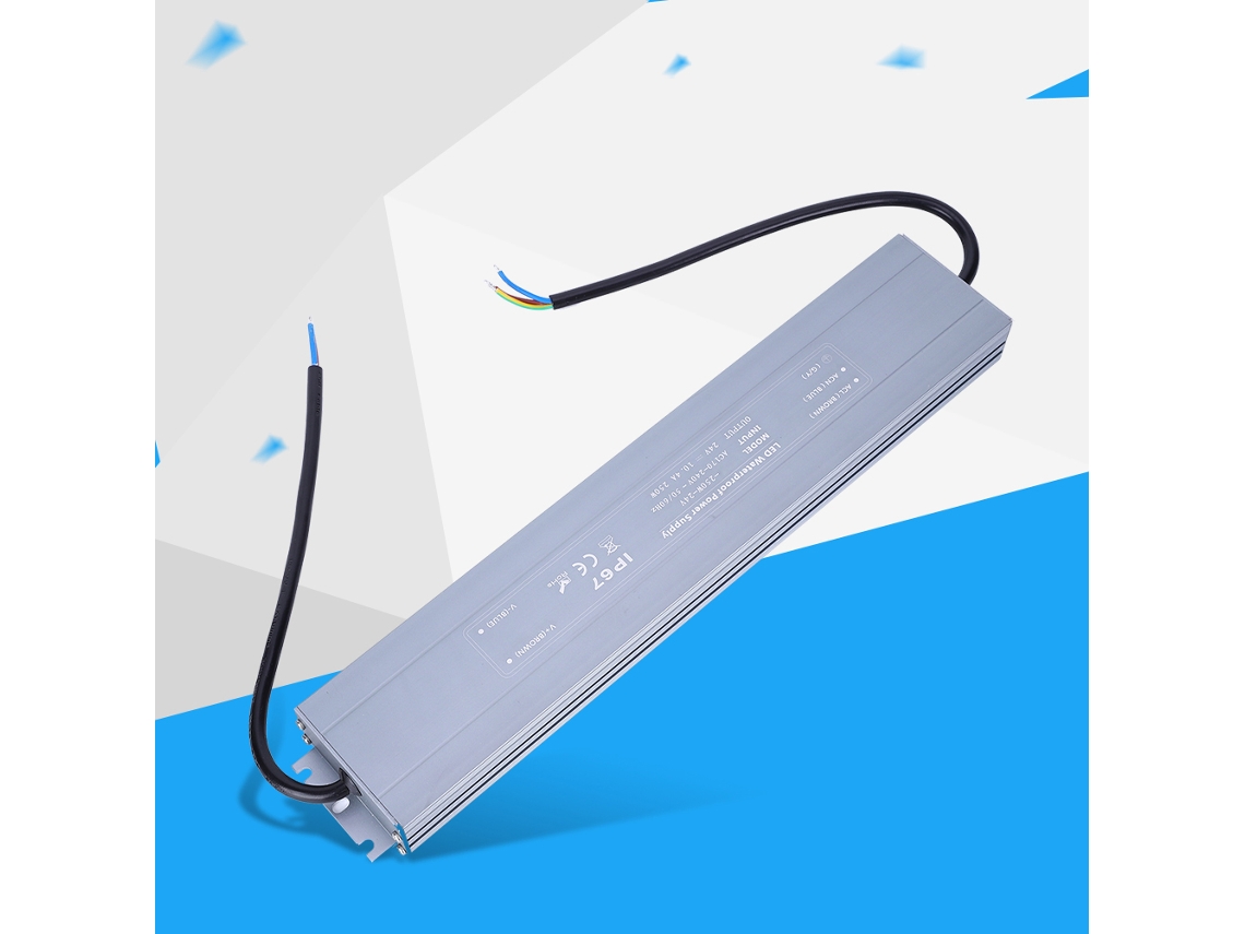 Laxiscreed Fonte De Alimentação Impermeável Ultrafina Para Led 170-240vac À Prova De Água