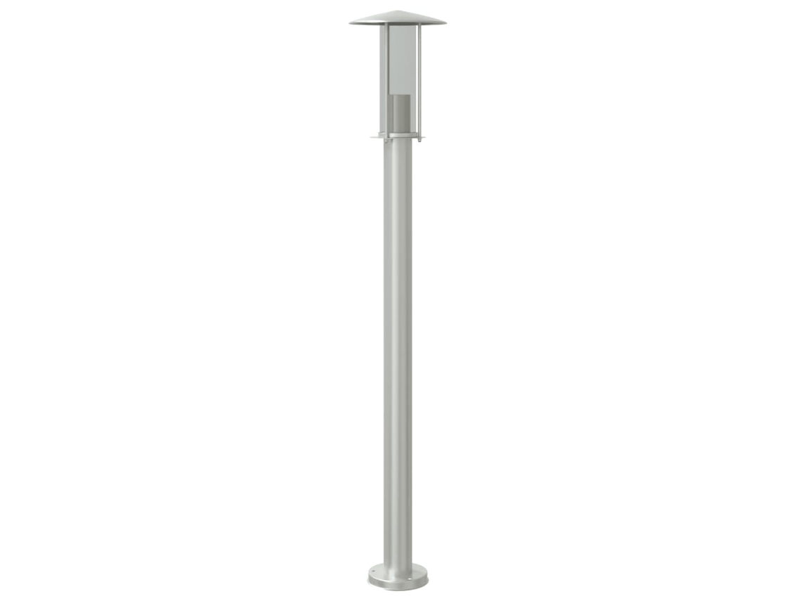 Outdoor Floor Lamp, Outdoor Floor Lamps Vidaxl Prateado Aço Inoxidável (100 Cm)