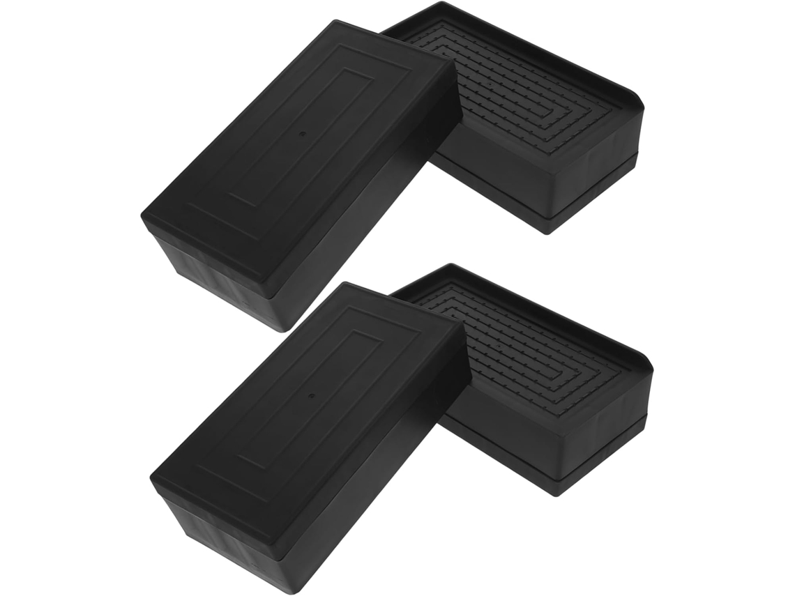 Conjunto De 4 Peças De Elevadores De Móveis Resistentes Para Ajustar A Altura Da Cama, Cadeira E Sofá.